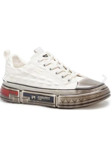 18219 Casual Erkek Deri Sneaker Ayakkabı