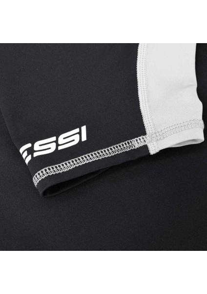 Rash Guard Lady Kısa Kollu T-Shirt Black-Whıte-No:4 - L indirimleri