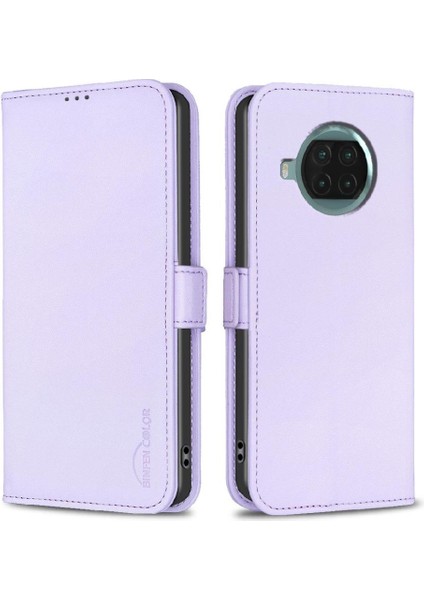 Xiaomi 10T Lite Için Flip Case Darbeye Tpu Iç Kabuk Pu Deri Cüzdan (Yurt Dışından)