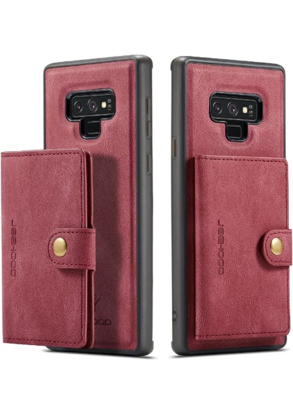 Samsung Galaxy Not 9 Kart Sahibi Ayrılabilir Manyetik Tasarım Standı Için Kılıf (Yurt Dışından)