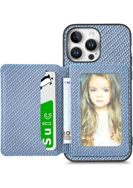 IPhone 16 Için Kılıf Pro Max Komple Kamera Güvenlik Standı Fonksiyonu Rfıd Kart (Yurt Dışından)