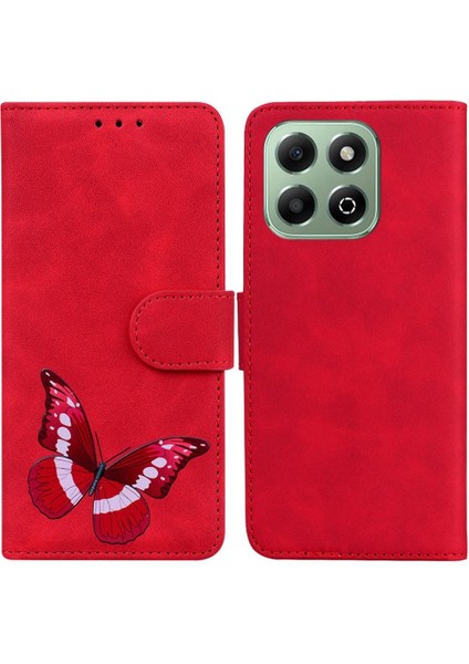 Onur X6B Kart Yuvaları Için Flip Case Renk Baskılı Cüzdan Flip Folio Kapak (Yurt Dışından)