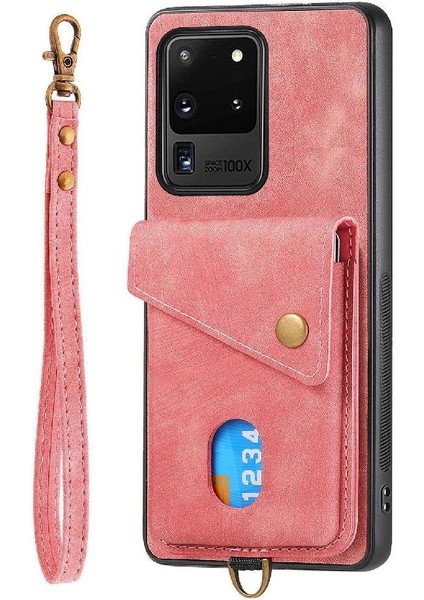 Samsung Galaxy S20 Ultra Manyetik Kapatma Premium Deri Kart Için Kılıf (Yurt Dışından) indirimleri