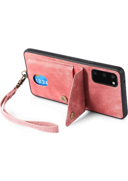 Samsung Galaxy S20 Kart Yuvası Manyetik Kapatma Premium Deri Kılıf (Yurt Dışından) modelleri