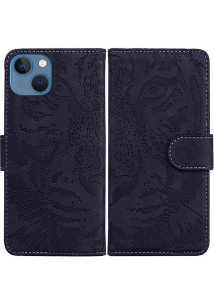 IPhone 15 Için Flip Case Deri Cüzdan Kickstand Koruyucu Kabartmalı Sevimli (Yurt Dışından)