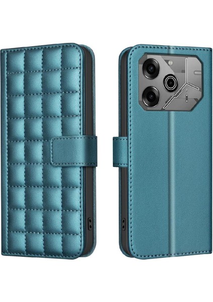 Tecno Pova 6 Pro 5g Iş Için Flip Case Basit Stil Koruyucu Pu Kart (Yurt Dışından)