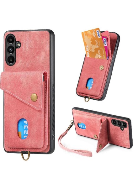 Samsung Galaxy A54 5g Premium Deri Kart Yuvası Manyetik Kapatma (Yurt Dışından) indirimleri
