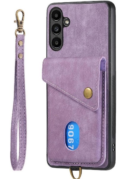 Samsung Galaxy A54 5g Premium Deri Kart Yuvası Manyetik Kapatma (Yurt Dışından) fırsatları
