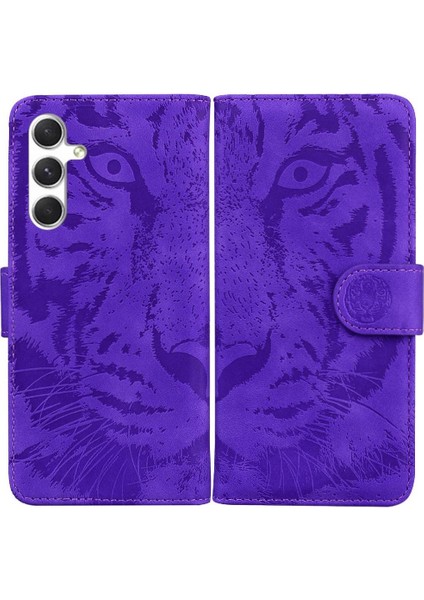 Samsung Galaxy S24 Kickstand Koruyucu Deri Cüzdan Sevimli Için Flip Case (Yurt Dışından)