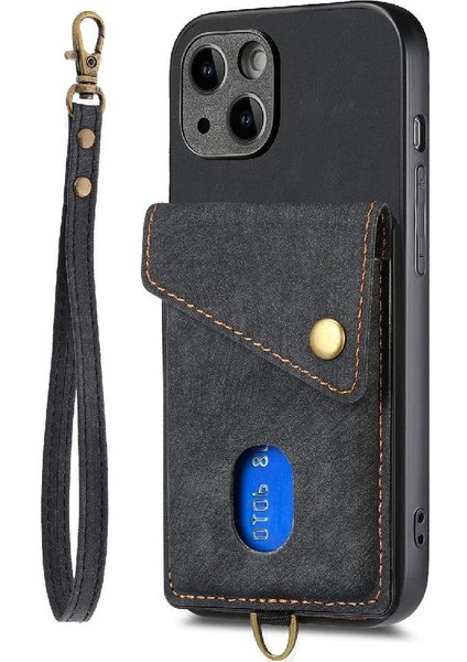 IPhone 15 Için Kılıf Ayrılabilir Kordon Çok Fonksiyonlu Manyetik Kapatma (Yurt Dışından) fiyatları