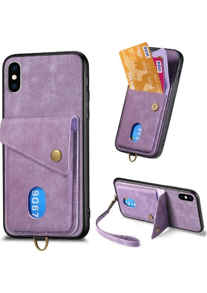 IPhone X/xs Kart Yuvası Çok Fonksiyonlu Ayrılabilir Kordon Prim (Yurt Dışından) fırsatları