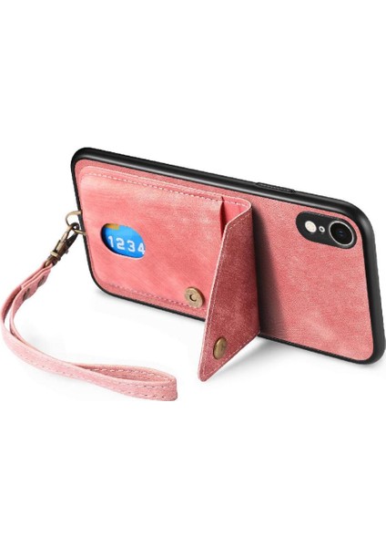 IPhone Xr Kart Yuvası Ayrılabilir Kordon Manyetik Kapatma Prim (Yurt Dışından)