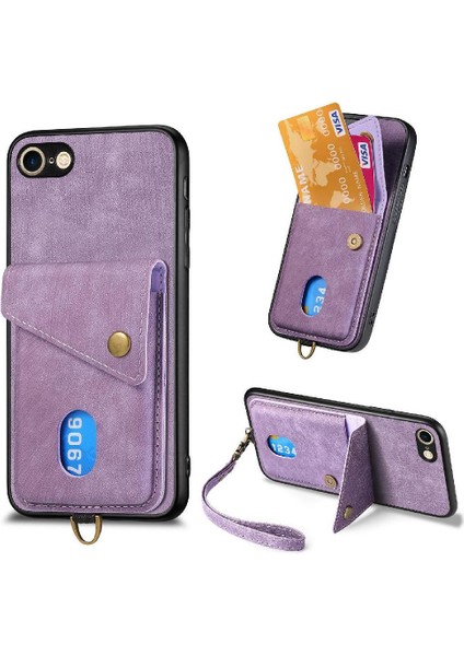 IPhone 7/8 Için Çok Fonksiyonlu Ayrılabilir Kordon Kart Yuvası Prim (Yurt Dışından)