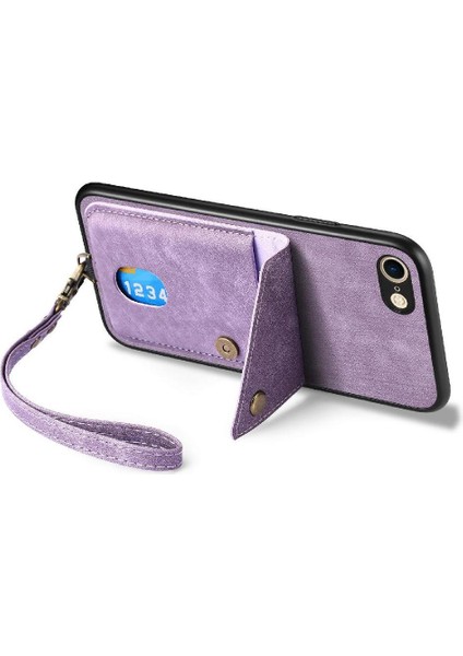 IPhone 7/8 Için Çok Fonksiyonlu Ayrılabilir Kordon Kart Yuvası Prim (Yurt Dışından)