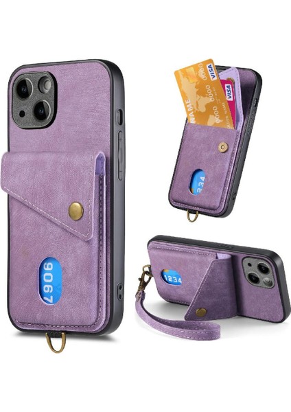 IPhone 14 Için Kılıf Premium Deri Ayrılabilir Kordon Manyetik Kapatma (Yurt Dışından) indirimleri