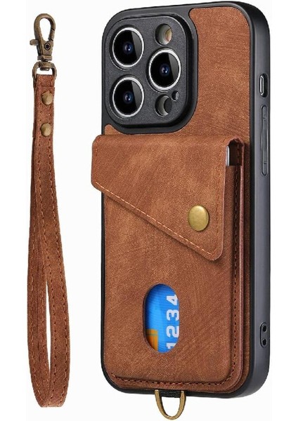 IPhone 14 Için Kılıf Pro Çok Fonksiyonlu Manyetik Kapatma Premium Deri (Yurt Dışından) fırsatları