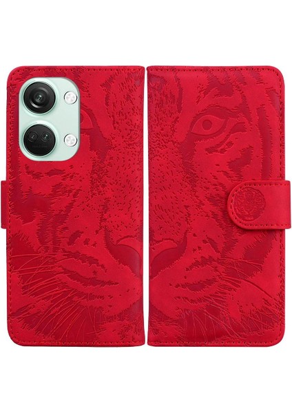 Oneplus Nord 3 Kickstand Koruyucu Deri Cüzdan Kabartmalı Için Flip Case (Yurt Dışından)