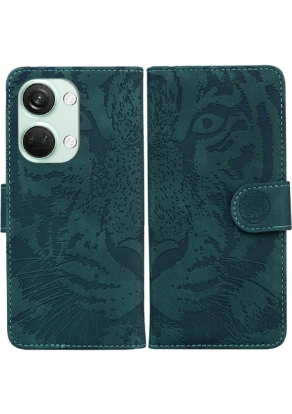 Oneplus Nord 3 Kickstand Koruyucu Deri Cüzdan Kabartmalı Için Flip Case (Yurt Dışından)