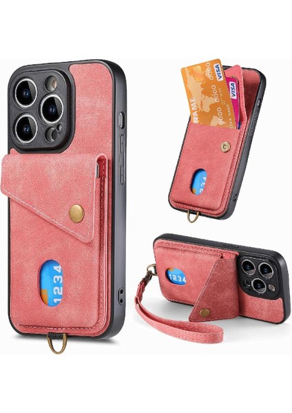 IPhone 14 Için Kılıf Pro Çok Fonksiyonlu Manyetik Kapatma Premium Deri (Yurt Dışından) indirimleri