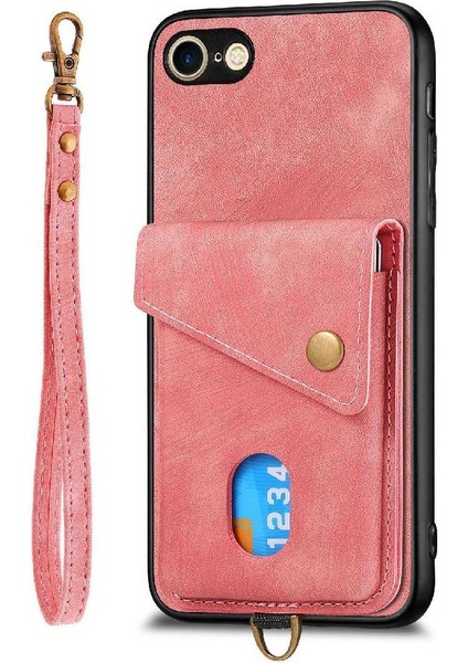 IPhone 6/6s Premium Deri Çok Fonksiyonlu Manyetik Kapatma Kartı (Yurt Dışından) modelleri