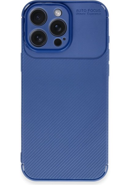 Apple iPhone 16 Pro Kılıf Auto Focus Karbon Dokulu Kapak