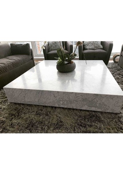 Carrara Blok Orta Sehpa