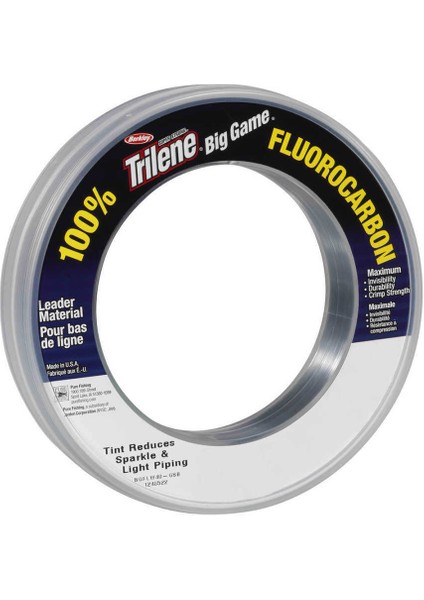 Trilene Fluorocarbon Leader Misina STANDART-0.81MM - 68MT - 30KG