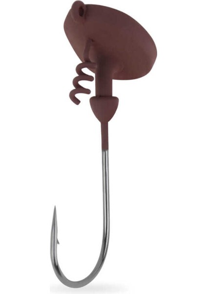 Elite Stand Up Jig Head Mat Kahverengi-No:3-0 - 3lü - 7gr modelleri