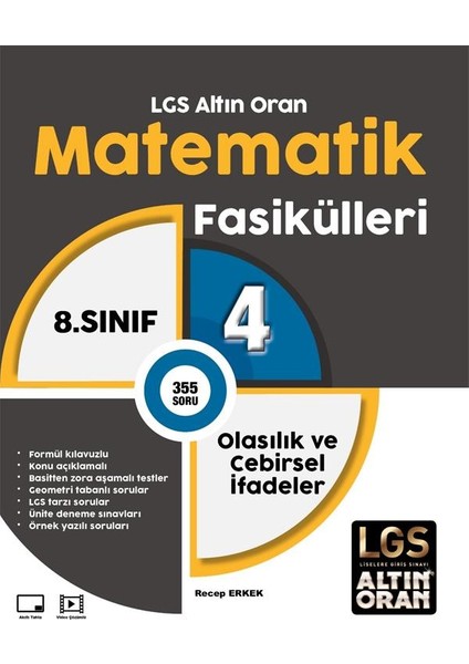 8. Sınıf LGS Altın Oran Matematik Fasikülleri