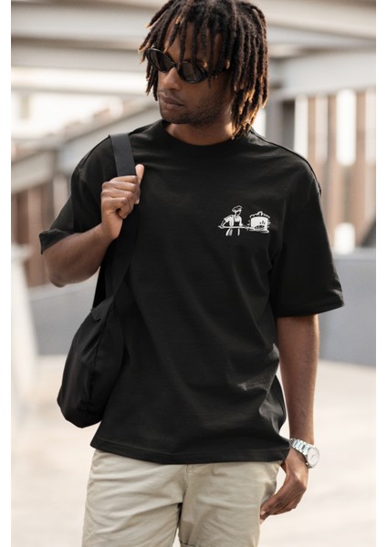 Oversize Lezzet Kürekleri T-Shirt Unisex /chef modelleri