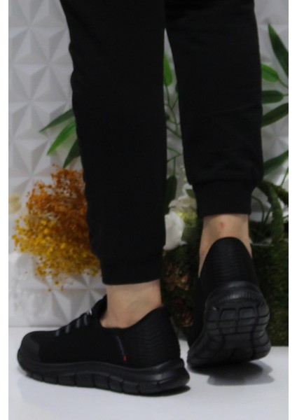 Cheta Shıne Siyah Rahat Esnek Yumuşak Bağçıksız Sneakers Ayakkabı fırsatları