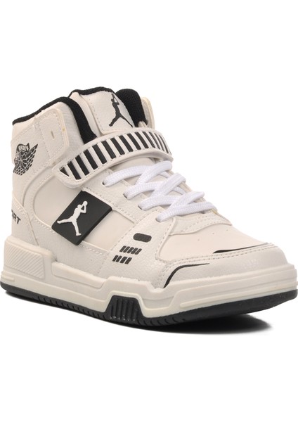 King-F Beyaz Bilek Boy Çocuk Sneaker modelleri