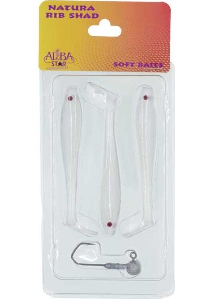 Natura Rib Shad Sahte Balığı 12-90MM
