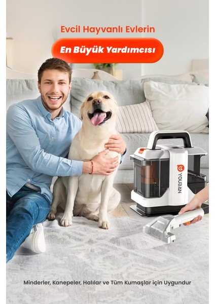 Koltuk Halı Yıkama ve Leke Çıkartma Makinesi