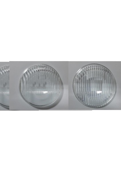 Bmw E30 E32 ve E34 Ön Far Camı Set Iç ve Dış (1 Farlık)