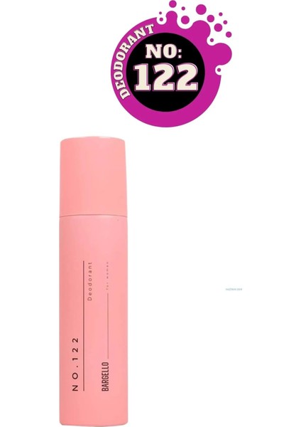 NO:122 Kadın Deodorant 150 ml