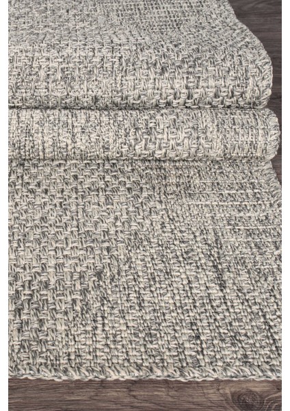 Konfor Halı Rusticana 3104 Jüt Tabanlı Modern Örme Kilim Yolluk