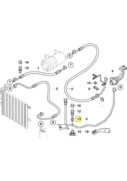 Bmw ve Mini Behr Klima Basınç Müşürü 64539181464 fırsatları