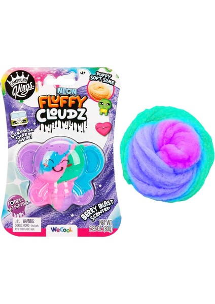 Neon Fluffy Cloudz Kelebek Slime ile Stres At!