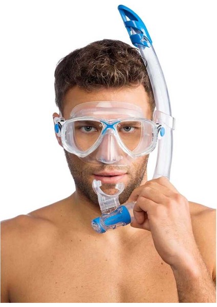 Marea Maske Gamma Şnorkel Seti Clear-Blue fiyatları