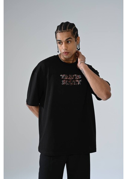 Travis Scott Oversize Tişört