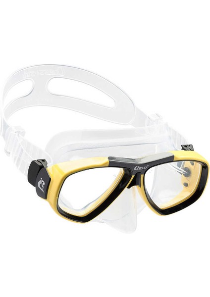 Focus Dalış Maskesi Clear-Yellow