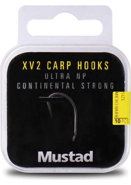 Carp Xv2 Continental Strong Olta Iğnesi 60552NP Standart-No:1 - 10LU modelleri