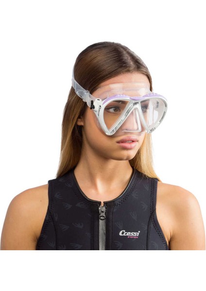 Lince Dalış Maskesi Whıte-Lılac modelleri