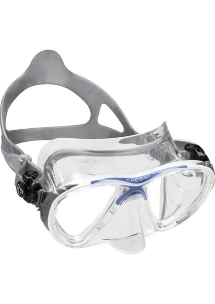 Big Eyes Evolution Crystal Dalış Maskesi Clear-Blue