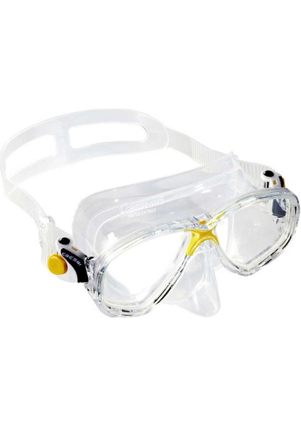 Marea Dalış Maskesi Clear-Yellow-Yetişkin