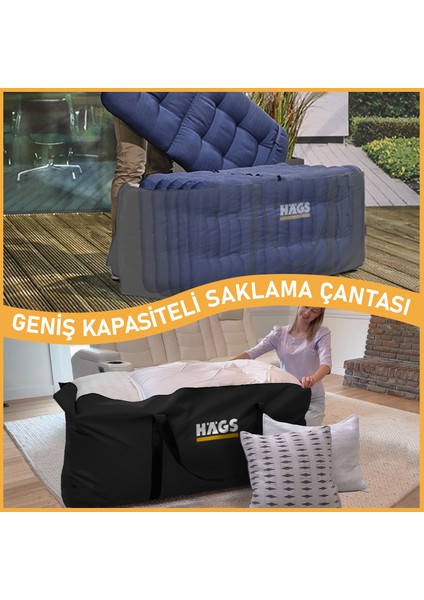 Bahçe Mobilya Minderi Saklama Çantası Büyük Boy Hurç, Organizer, Düzenleyici Depolama Hurcu 725 Lt Siyah