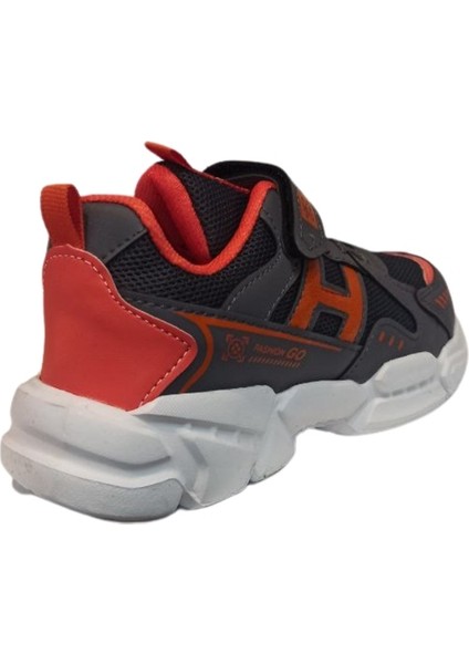 Kids Nkt-01 Ft Çocuk Füme-Turuncu Günlük Spor Ayakkabı