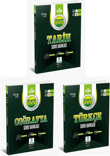 Çapa Yayınları TYT Türkçe - Tarih - Coğrafya Soru Seti 3 Kitap