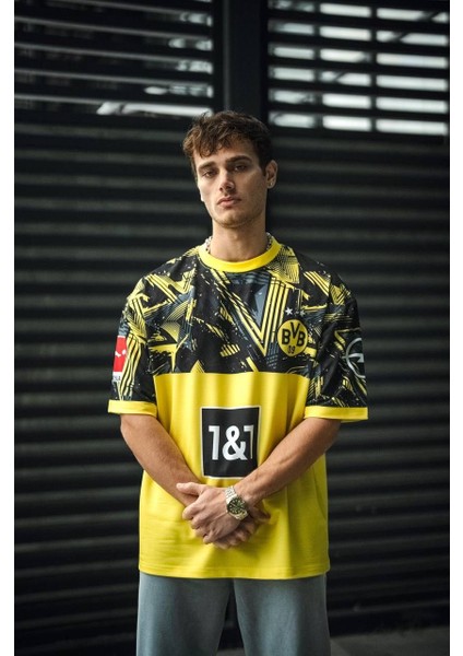 Dortmund Oversize Taraftar Tişört